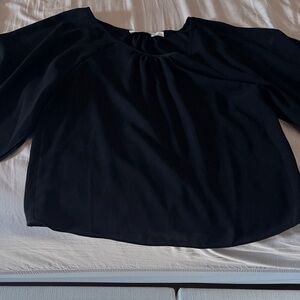 bishop + young Black Blouse